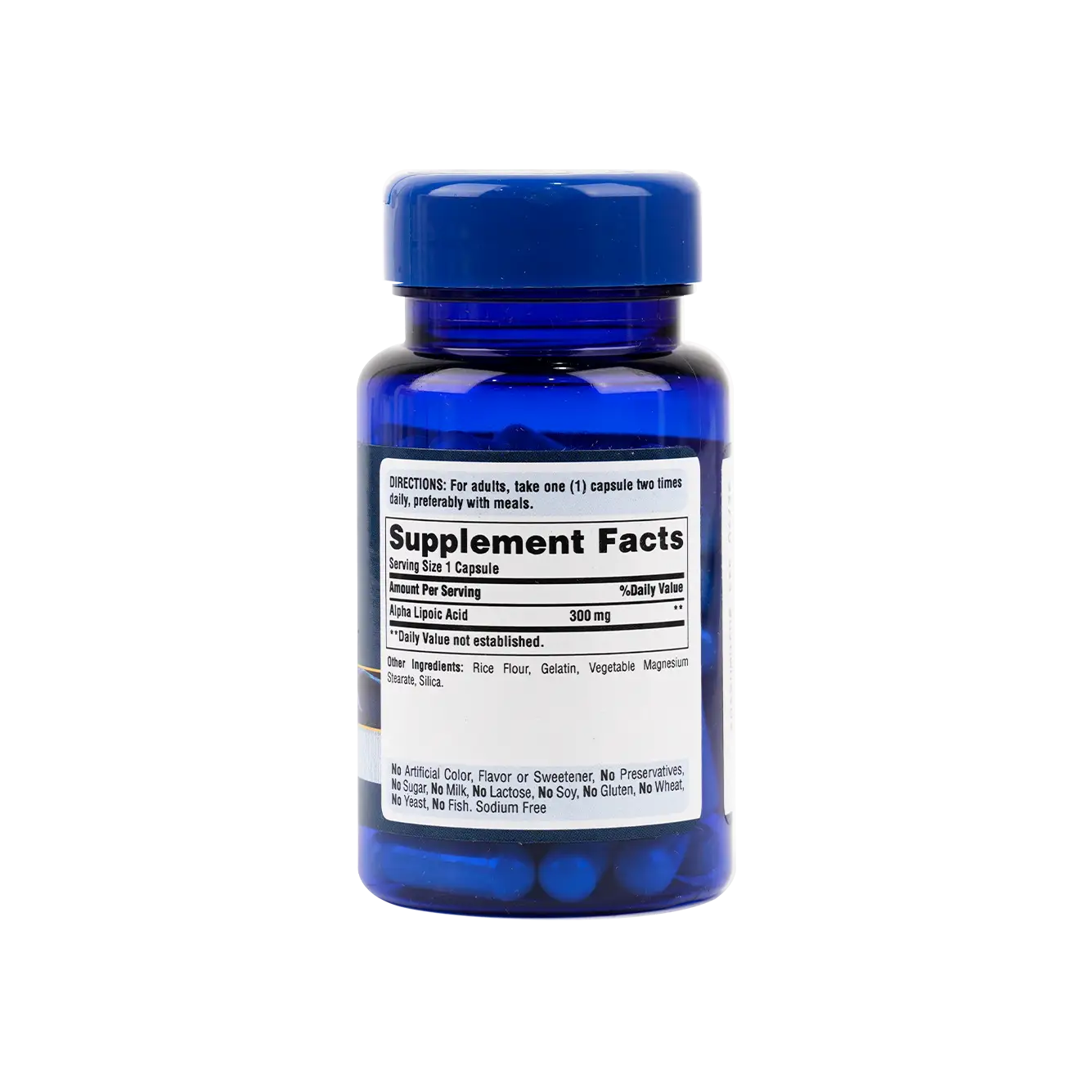 Puritans Pride Alpha lipoic Acid 300mg 60Capsules