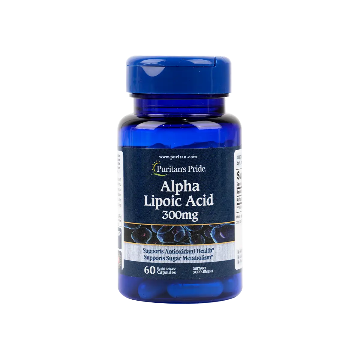 Puritans Pride Alpha lipoic Acid 300mg 60Capsules