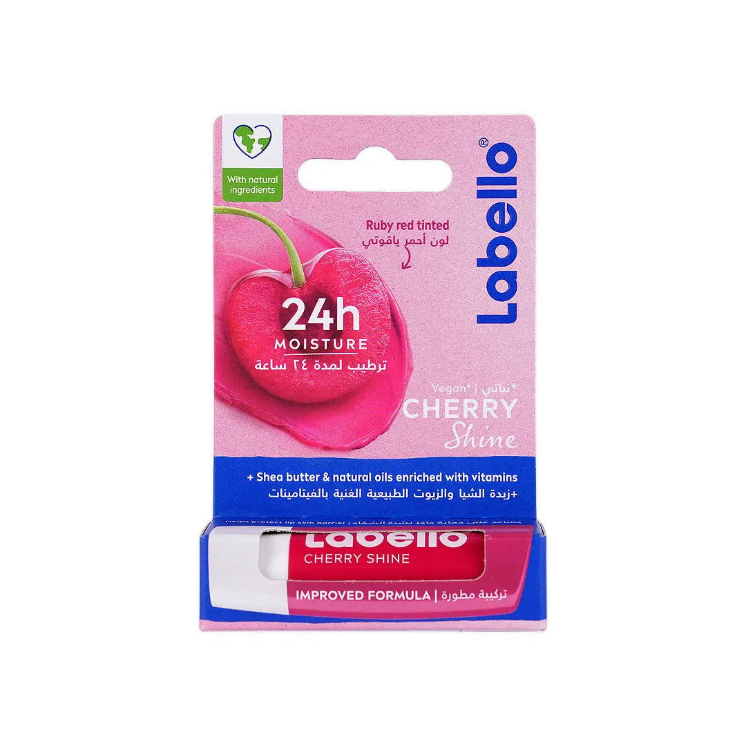Labello 24h Moisture Lip Balm-Cherry Shine