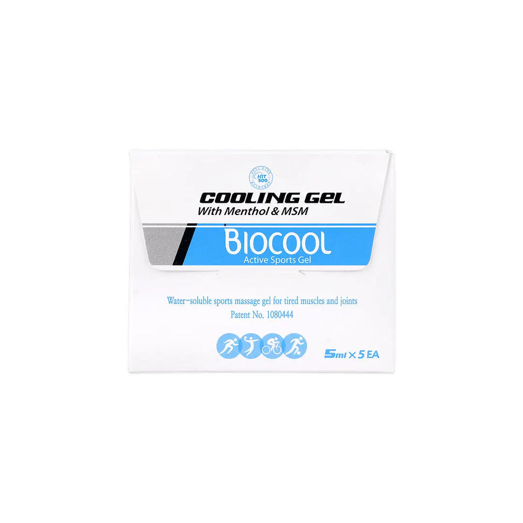 Biocool Active Sports Cooling Gel 5ml 5pcs