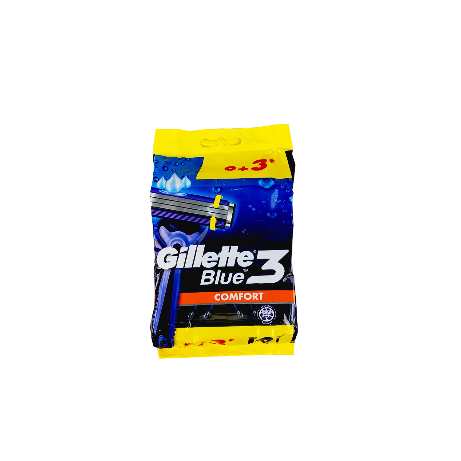 Gillette Blue 3 Comfort 9+3Pcs