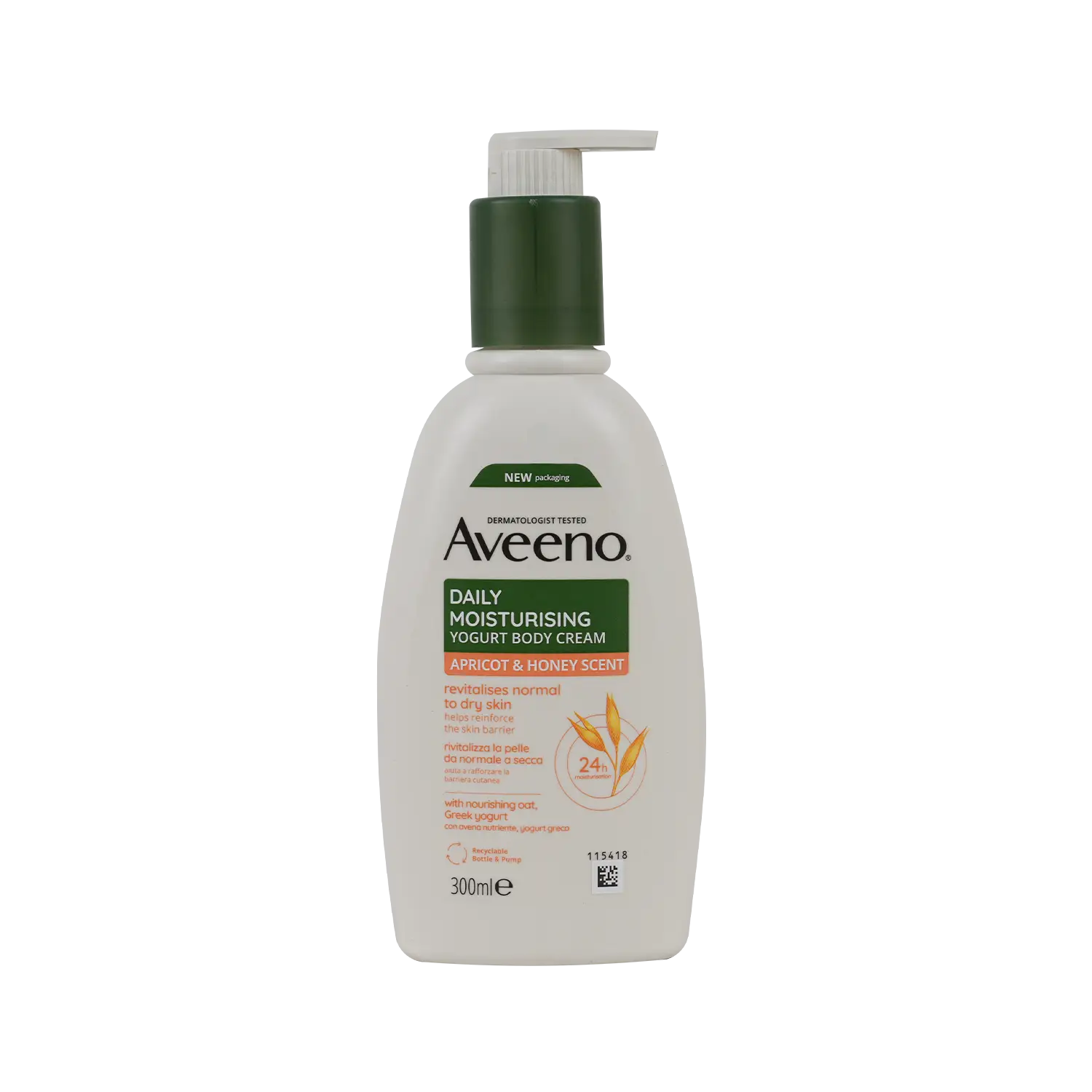 Aveeno Daily Moisturing Yogurt Body Cream 300ml