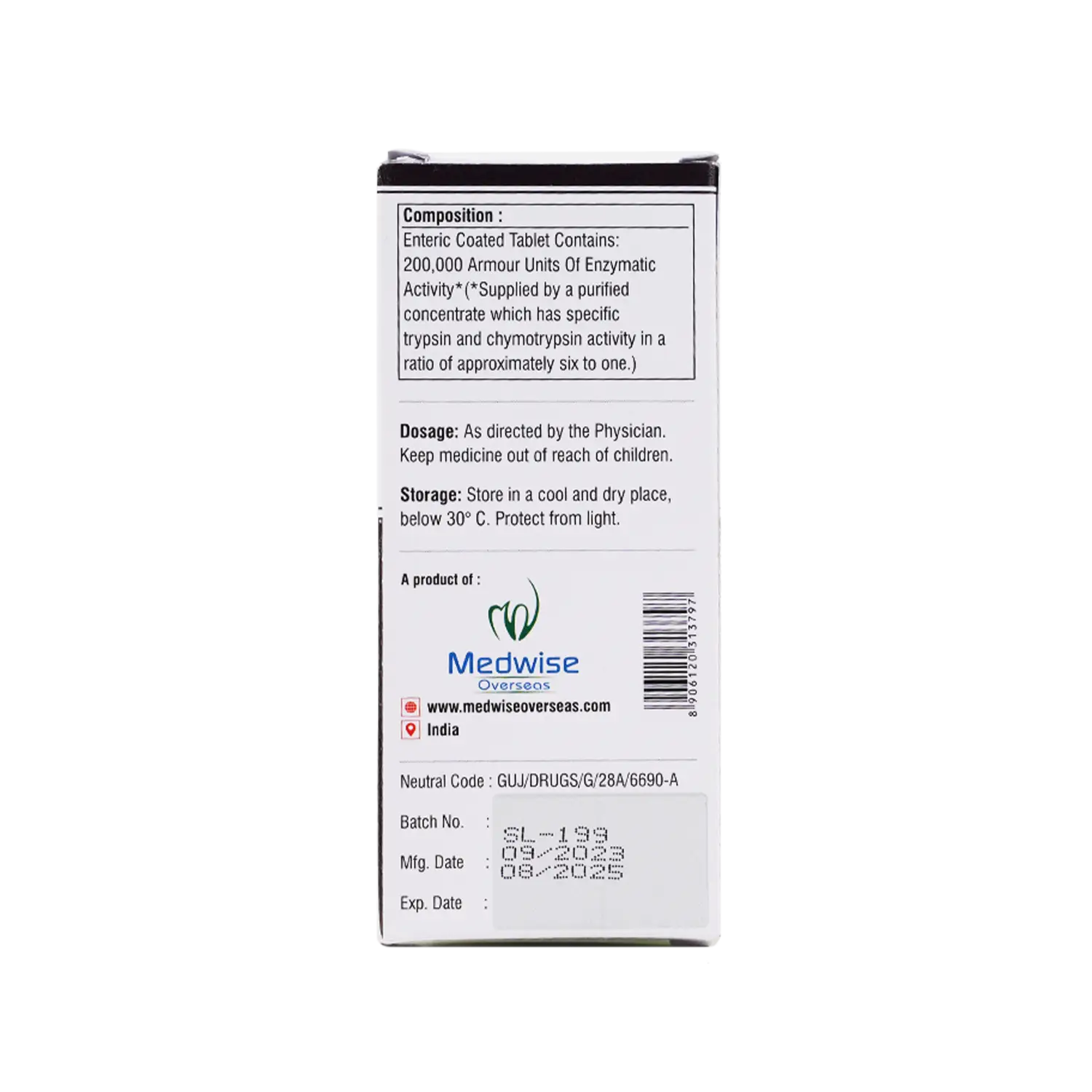 Chymed Forte Plus 10 Tablets