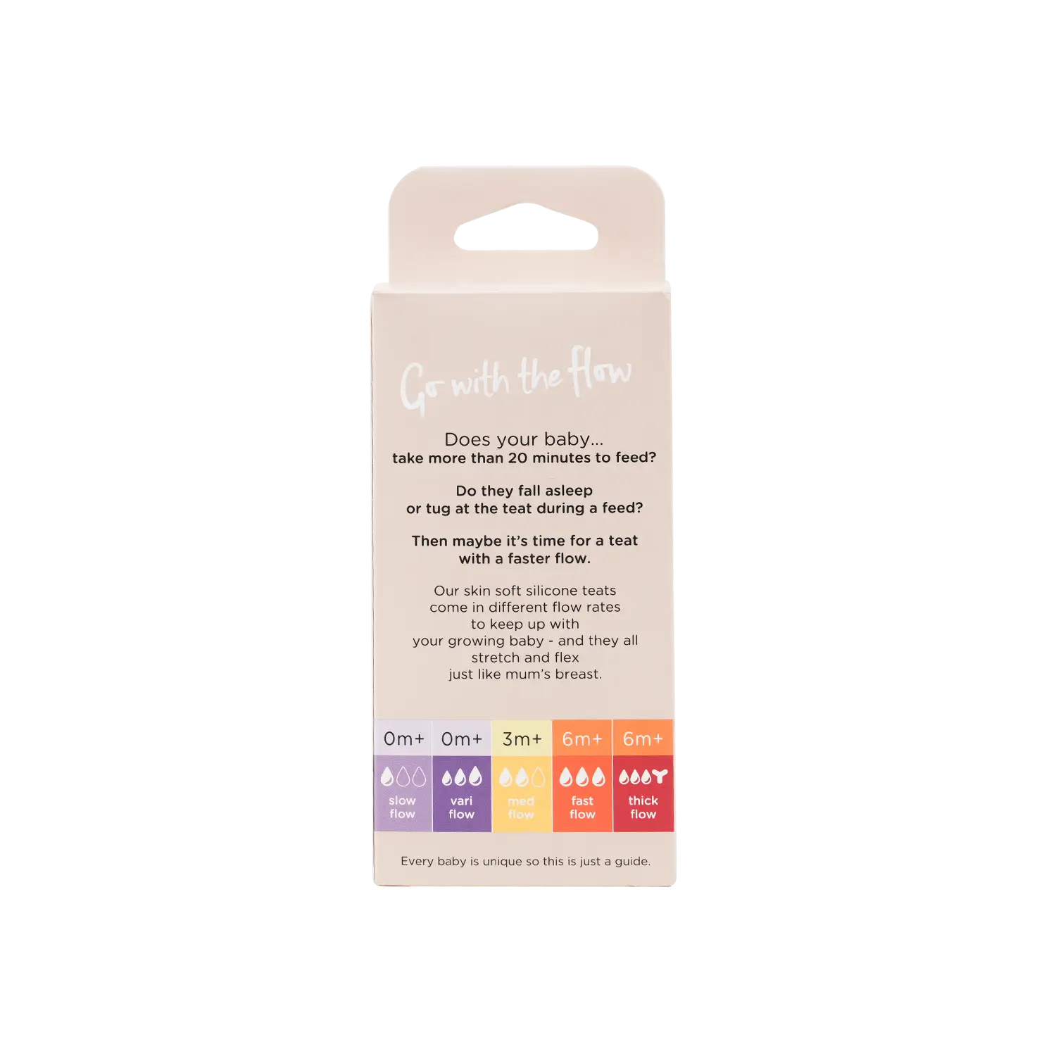 Tommee Tippee Closer To Nature Teats 3m+ Medium Flow X2-1224