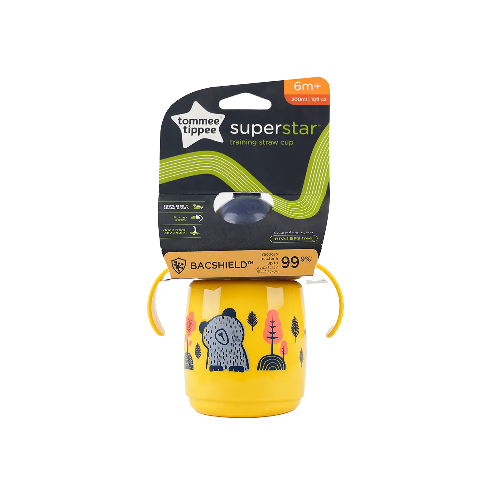Tommee Tippee SuperStar Trainer DrinkingBottle 6m + 300ml-8054