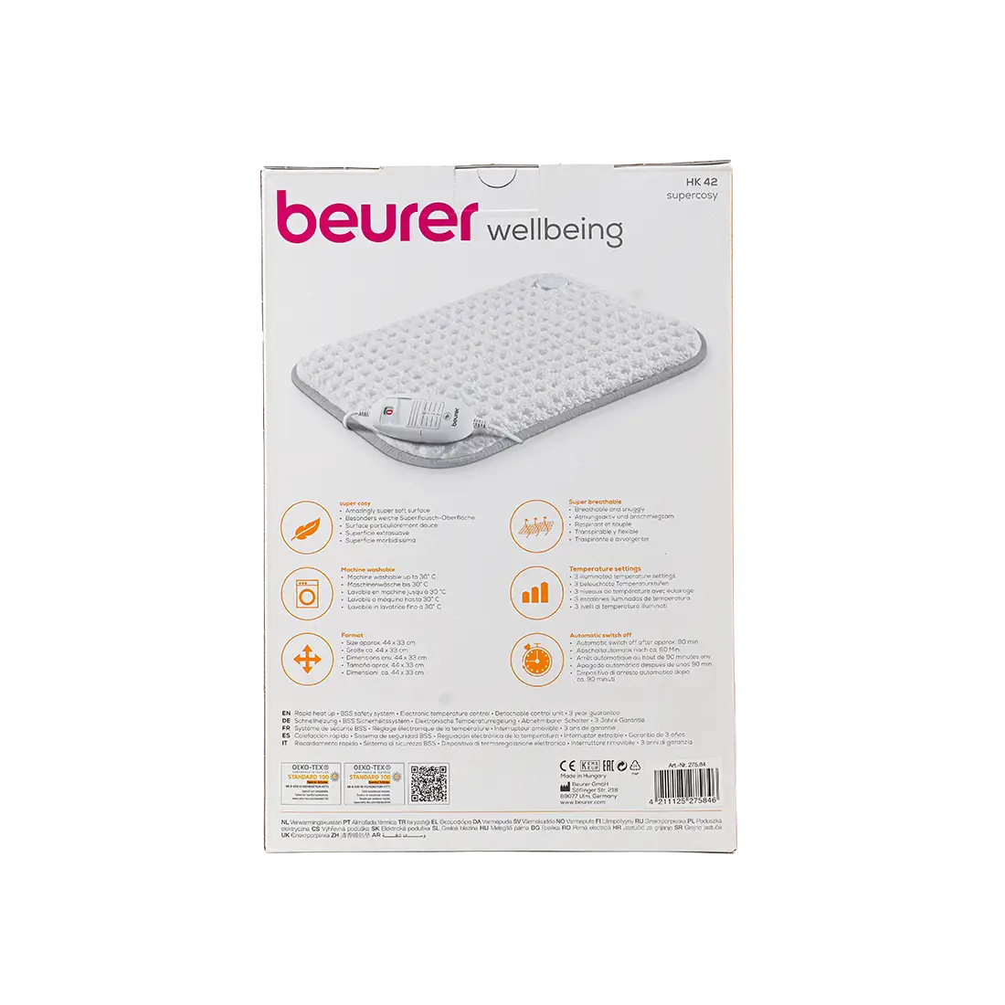 Beurer Heating Pad Supercosy-HK42
