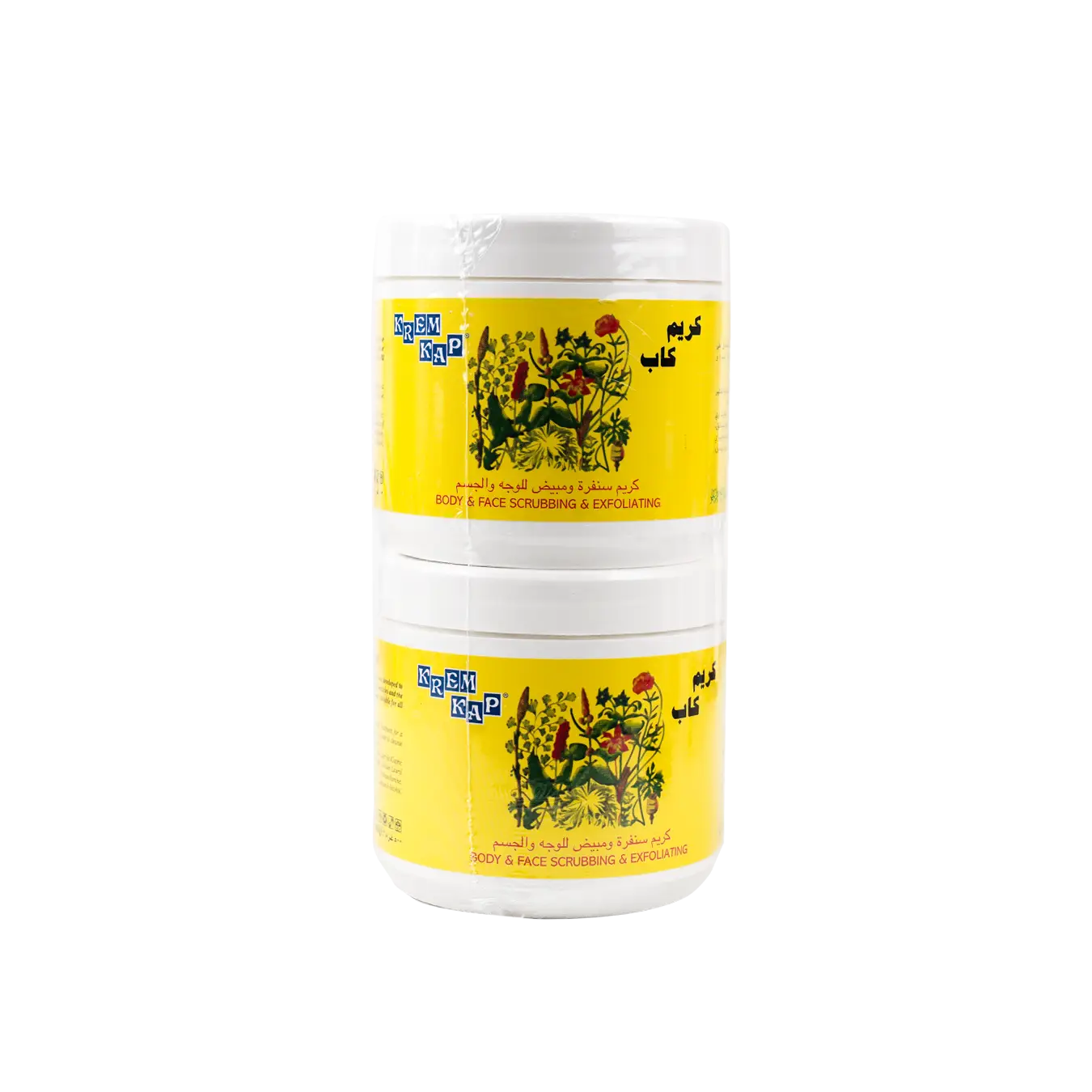 Kremkap Exfoliating Face & Body Scrub 500ml 1+1 Offer