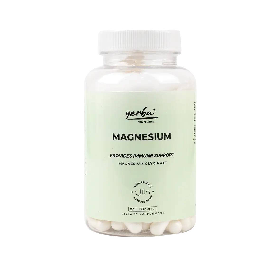 Yerba Magnesium Glycinate 120 Capsules
