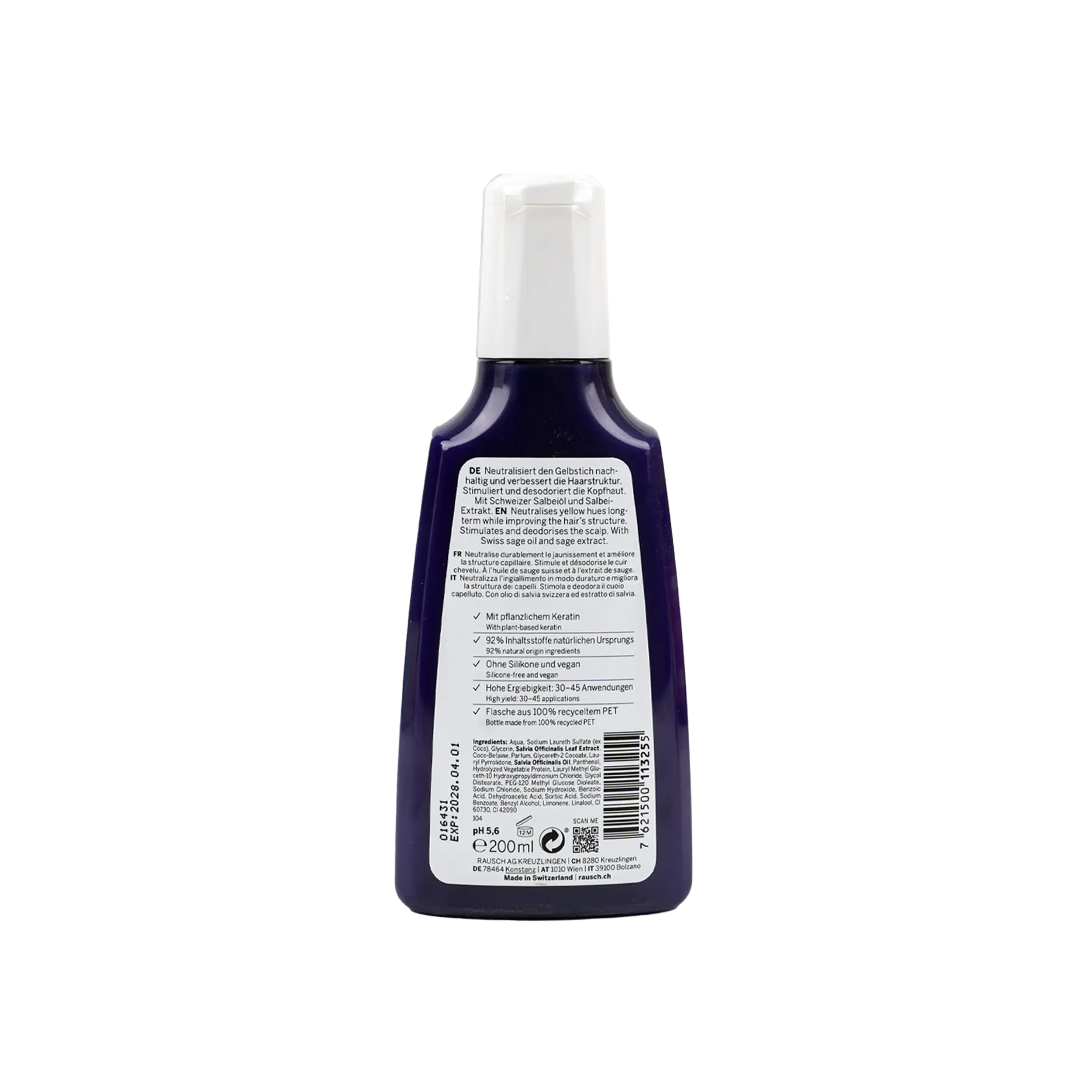 Rausch Silver-Shine Shampoo 200ml - Sage