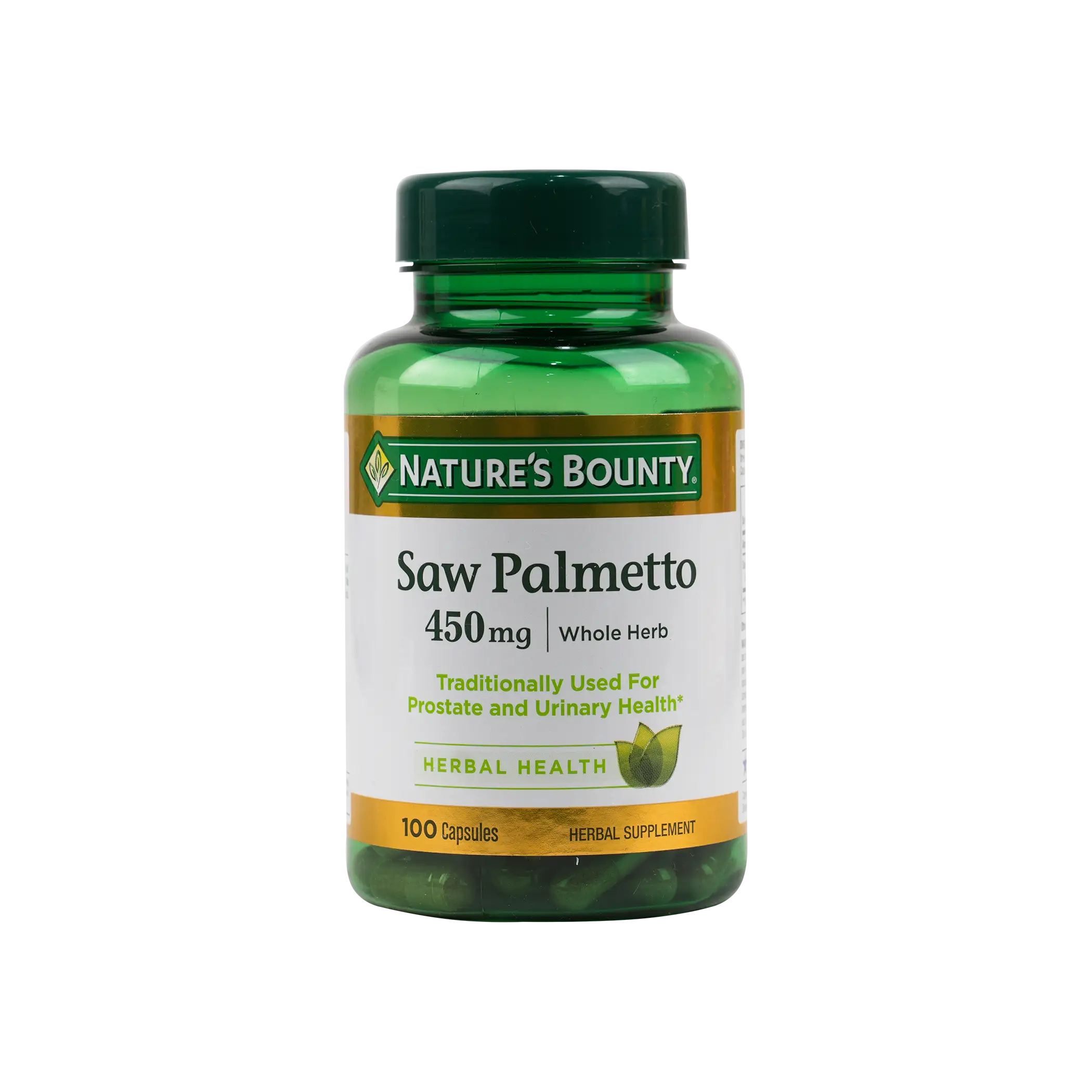 Natures Bounty Saw Palmetto 450mg 100 Capsules