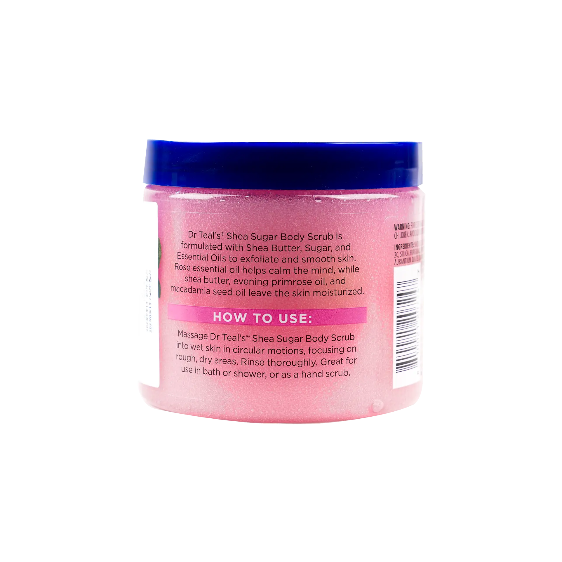 Dr Teals Shea Sugar Scrub 538g – Rose