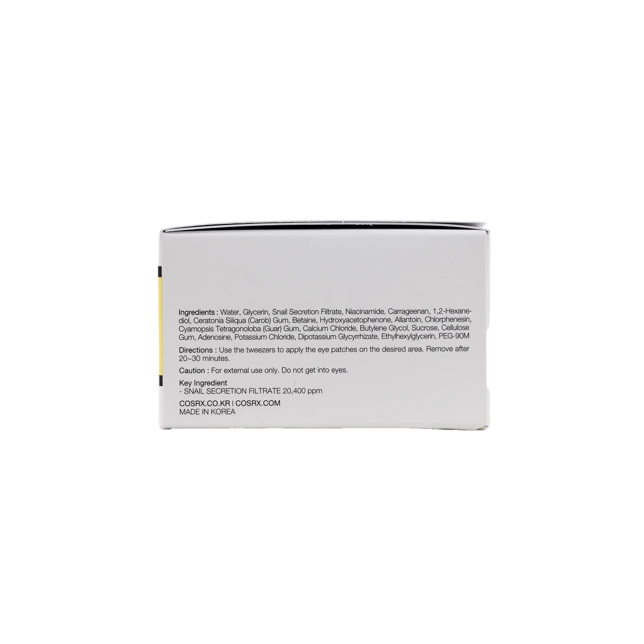 Cosrx Advanced Snail Hydrogel Eye 60 Patches