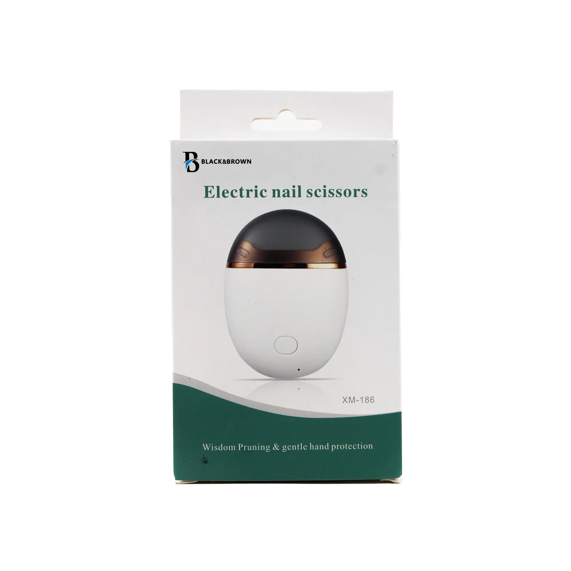 Black & Brown Electric Nail Scissors