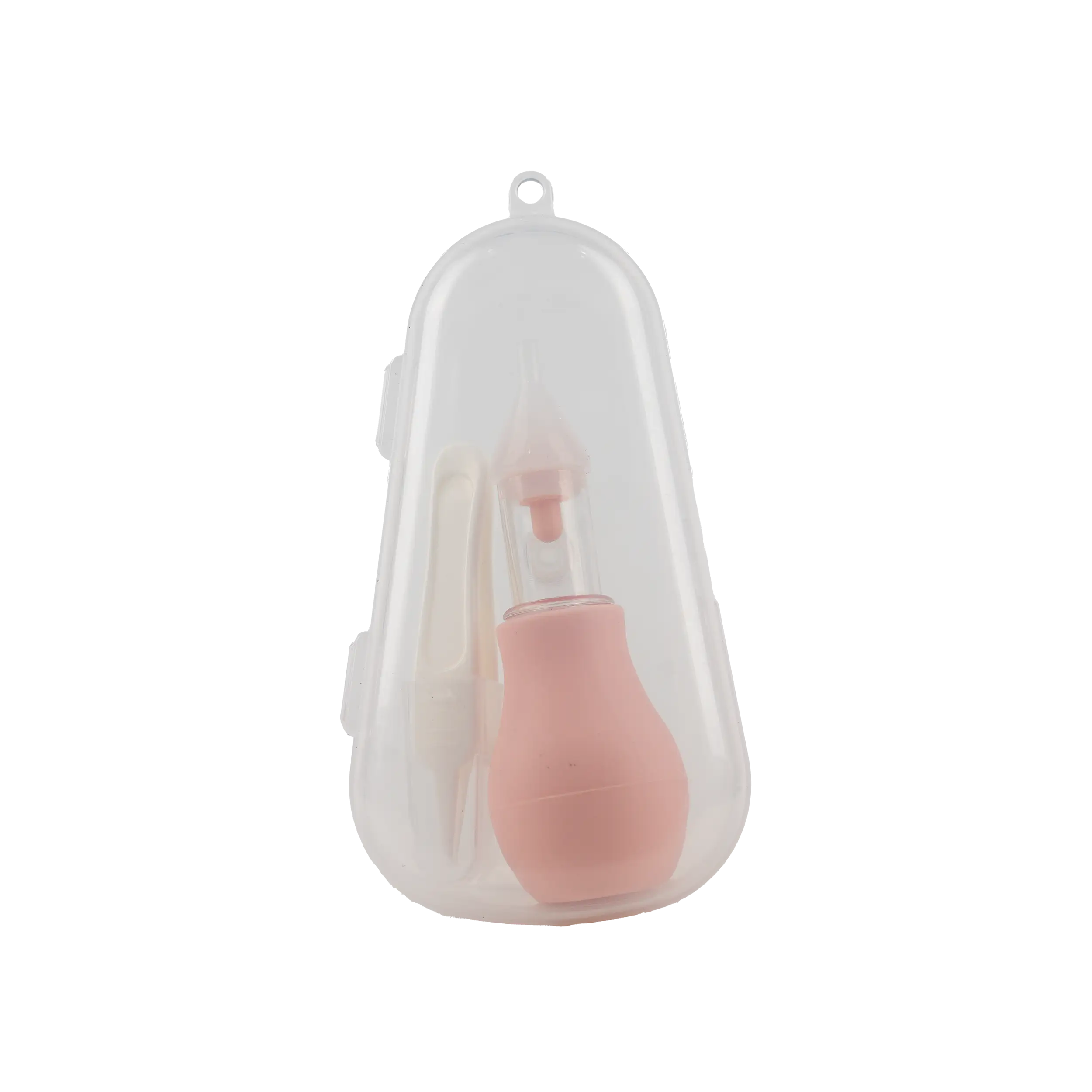 Black & Brown Baby Nasal Aspirator-Pink