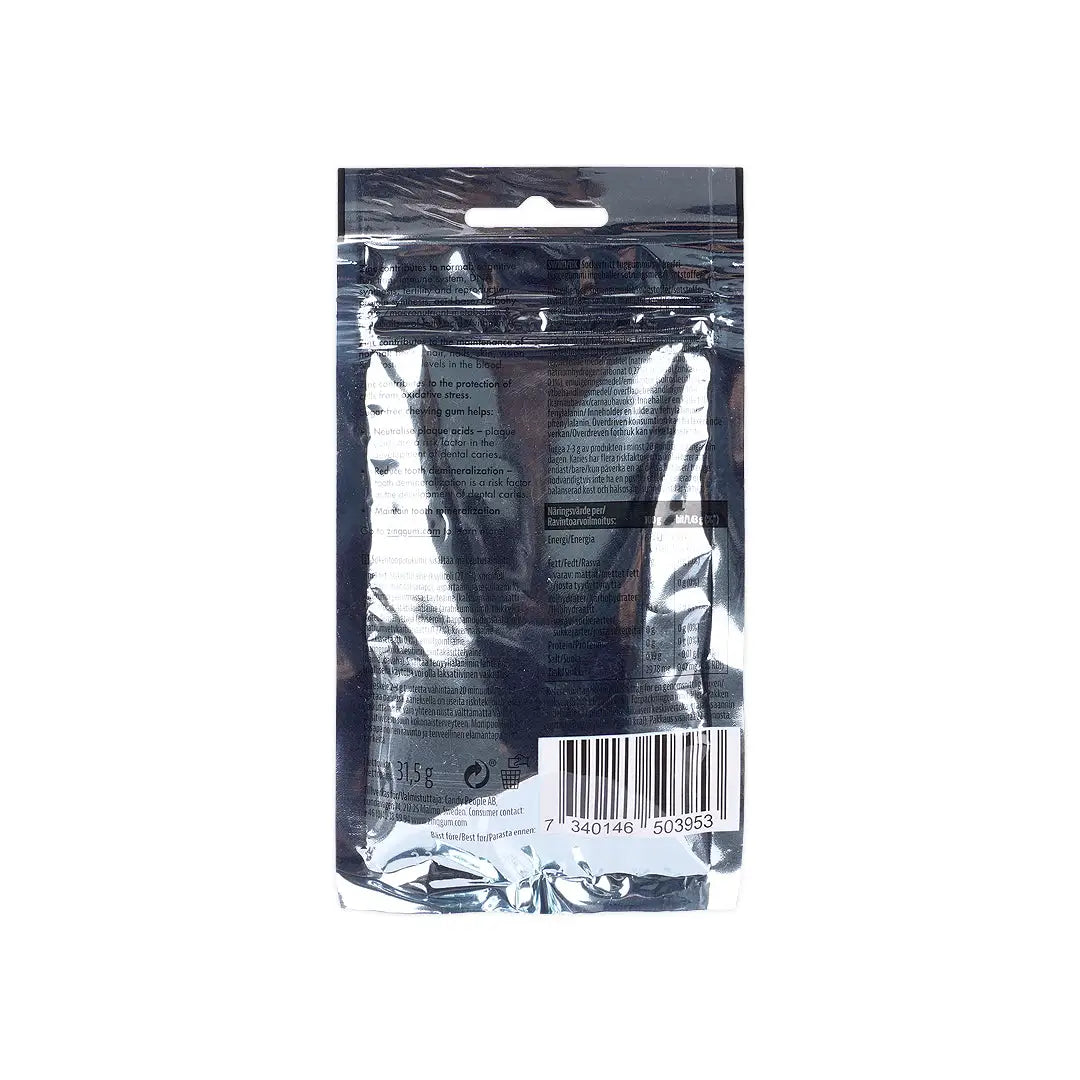 Zinq Strongmint Chewing Gum 22pcs
