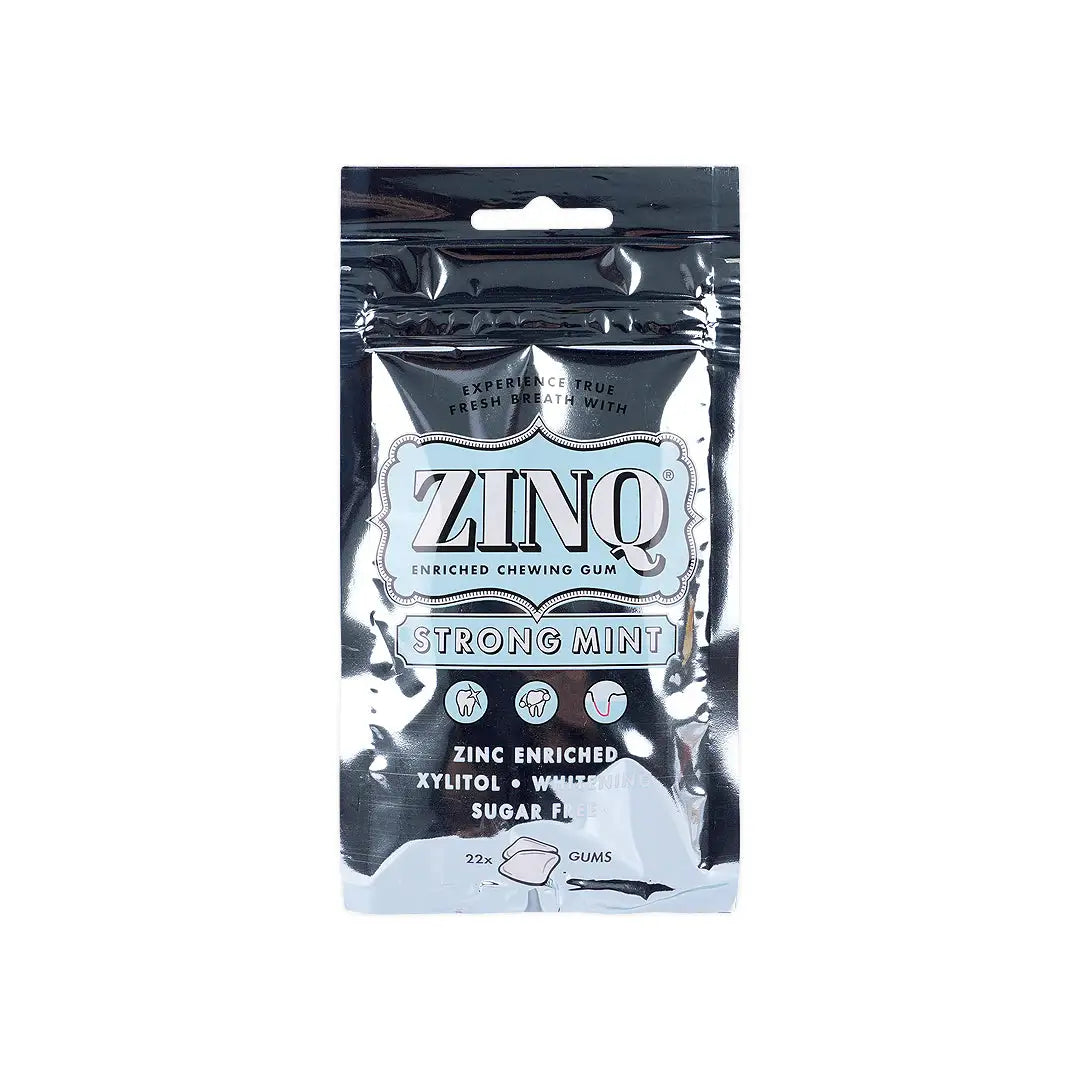 Zinq Strongmint Chewing Gum 22pcs