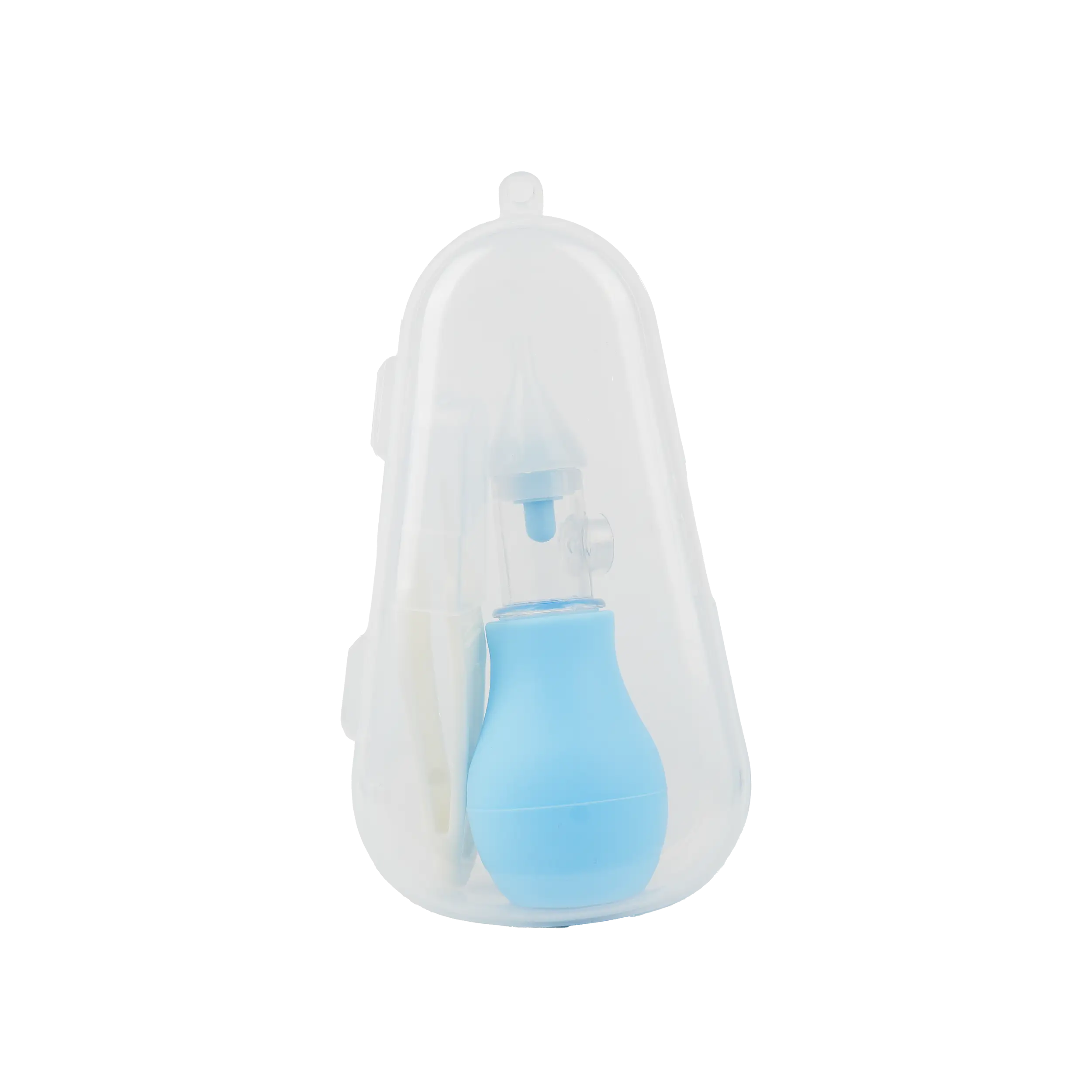 Black & Brown Baby Nasal Aspirator-Blue