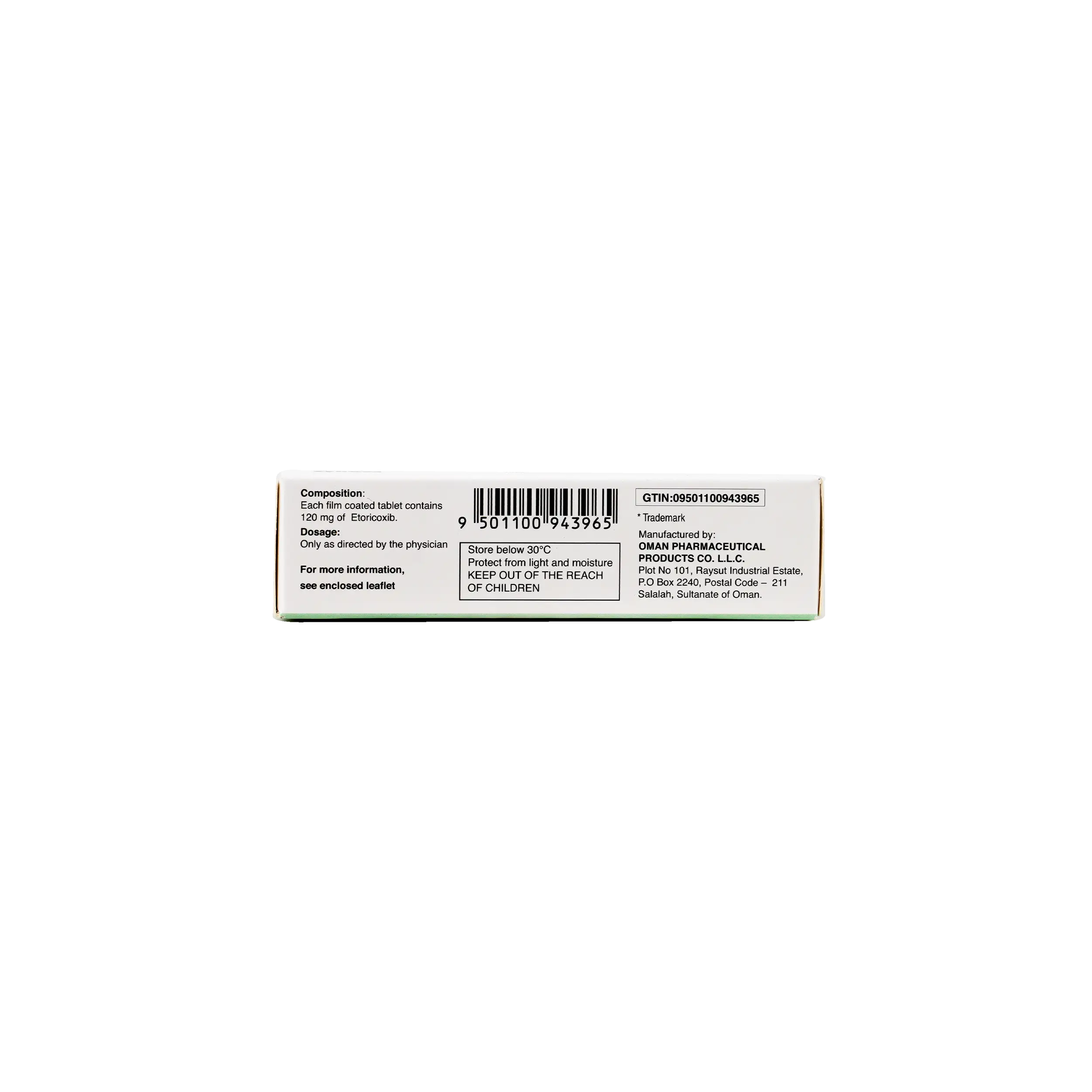 Etoxib-120mg 7 Tablets