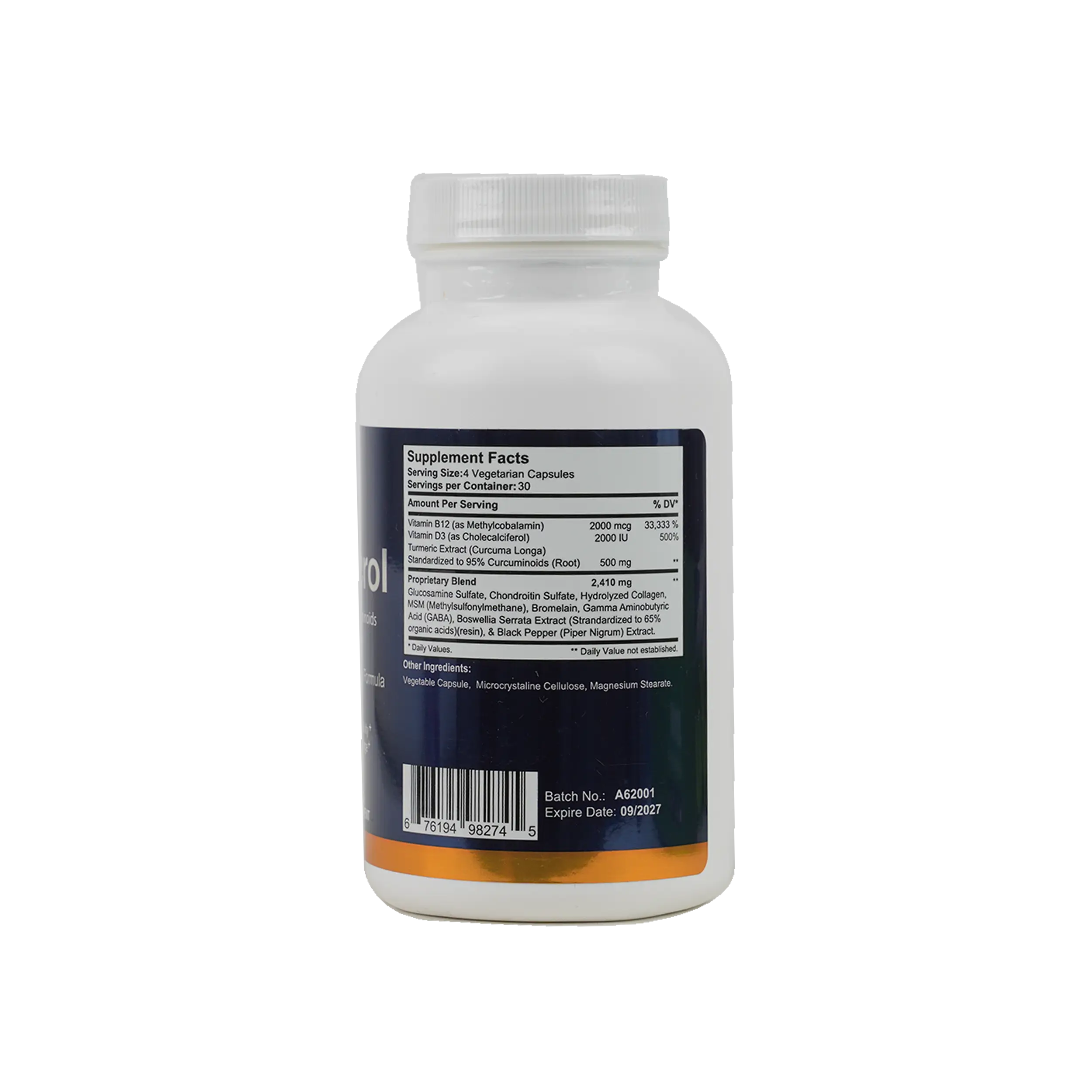 Mgc Nutrition Movecrol 120 Capsules