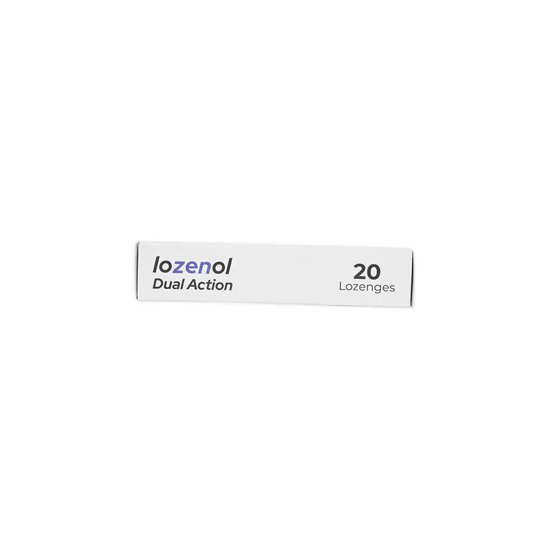 Lozenol Dual Action Sugar Free 20 Lozenges-Eucalyptus