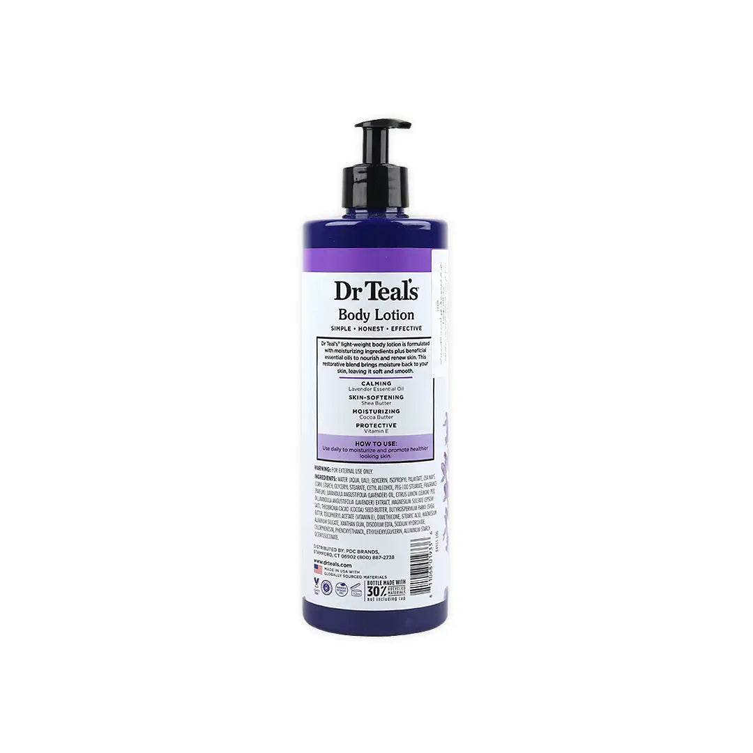 Dr Teals Soothe & Sleep Body Lotion 532ml-Lavender