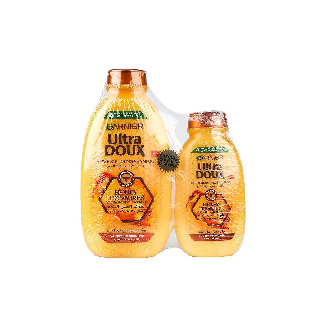 Garnier Ultra Shampoo 400ml_200ml-Honey Treasures
