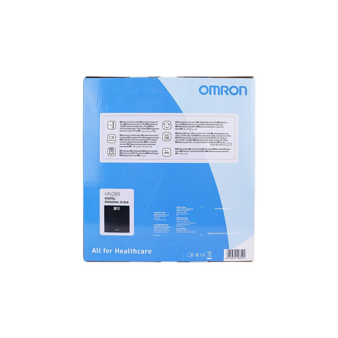 Omron Electronic Scale Midnight Black-HN289