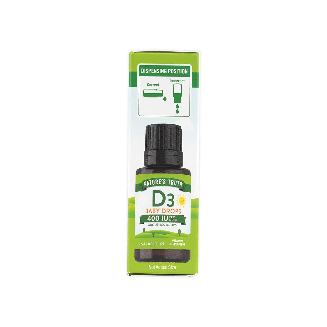 Nature_s Truth D3 Baby Drops 400 IU 9.2ml