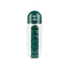 Pharmazone Pill & Vitamin Organizer Water Bottle 600ml-Green