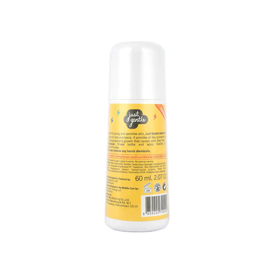 Just Gentle Kids Deodorant 60ml - Unscented