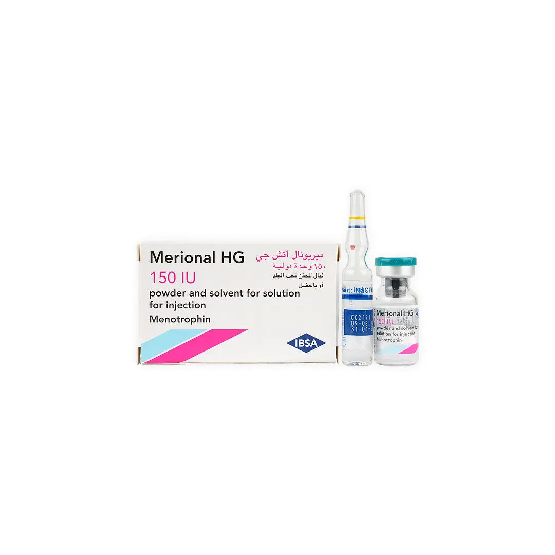 Merional HG INJ. 150 IU (1+1) 1 Pck