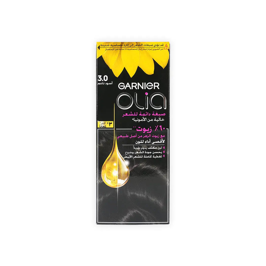 Garnier Olia Hair Color No.3-Soft Black