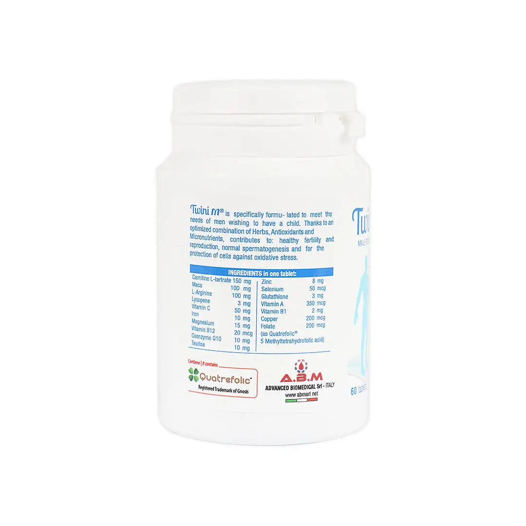Twini M For Male Fertility 60Tablets
