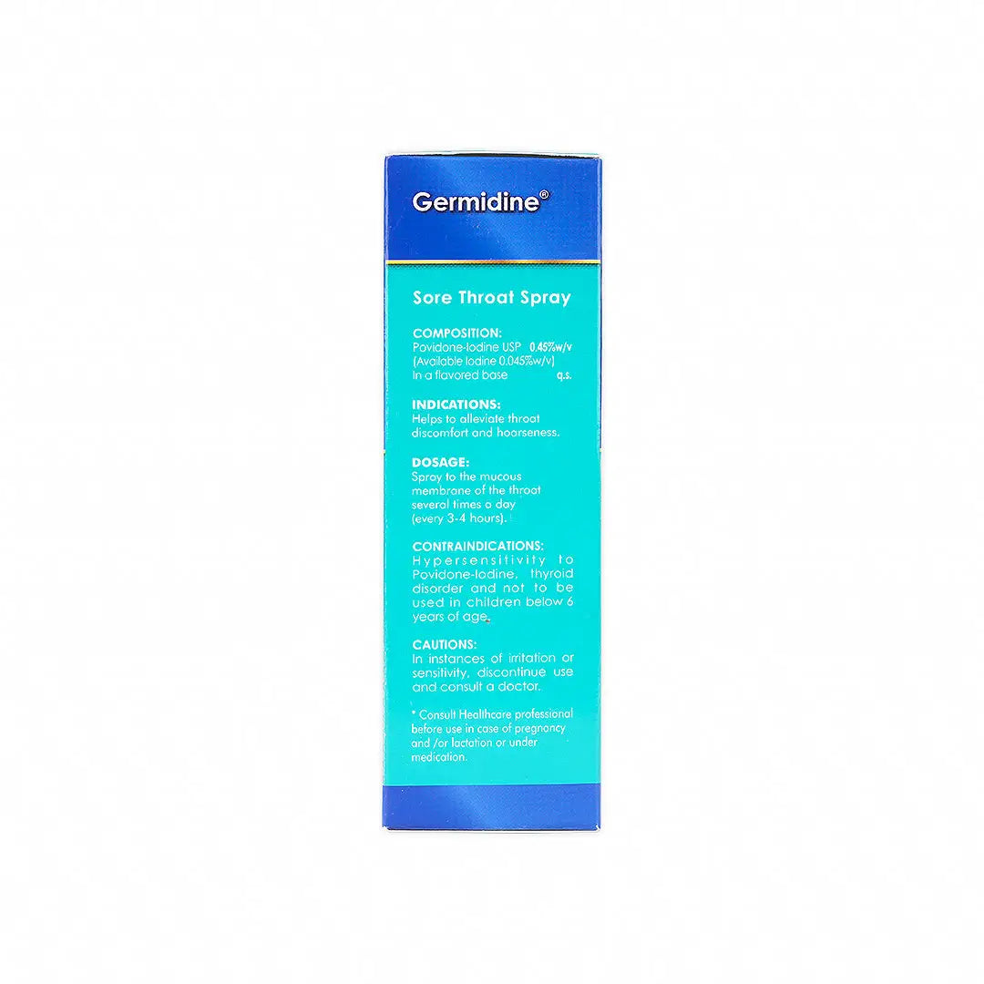 Germidine Sore Throat Spray 50ml