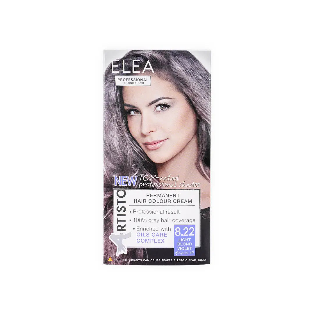 Elea Hair Colour No. 8.22 - Light Blond Violet