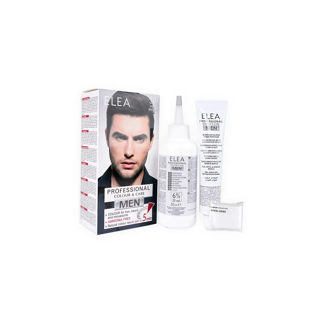 Elea Men Hair Colour No.3 - Dark Brown