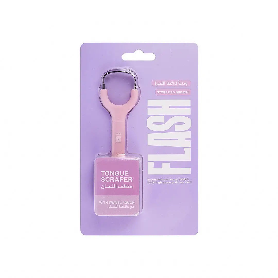 Flash Tongue Scraper Pink
