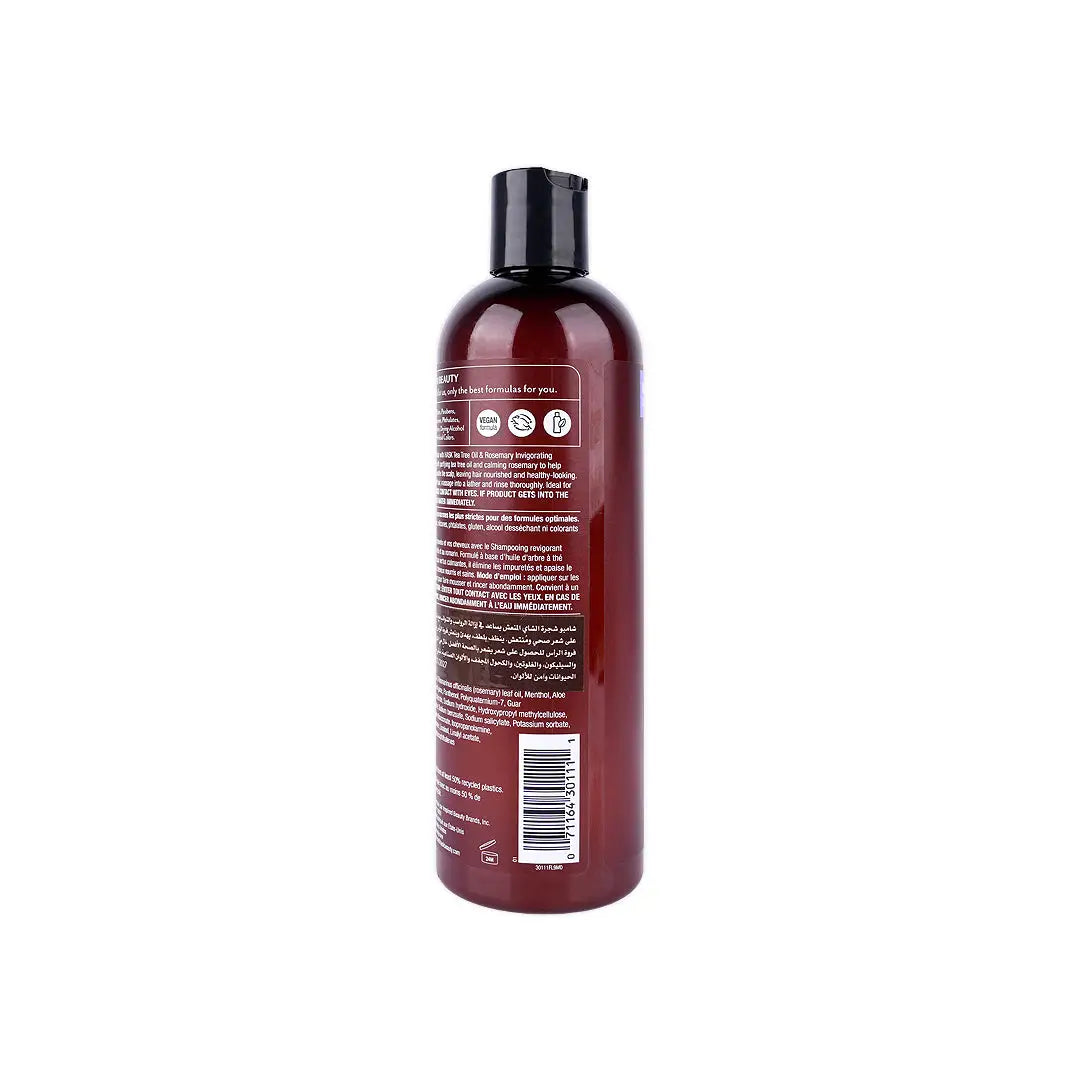 hask tea tree oil rosemary invigorating shampoo 355ml