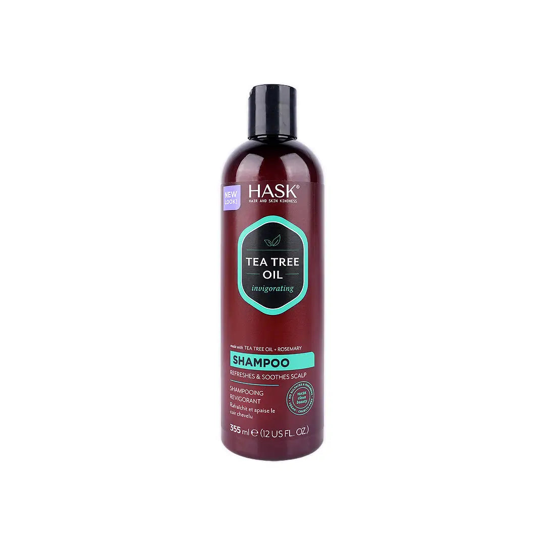 Hask Tea Tree Oil & Rosemary Invigorating Shampoo 355ml