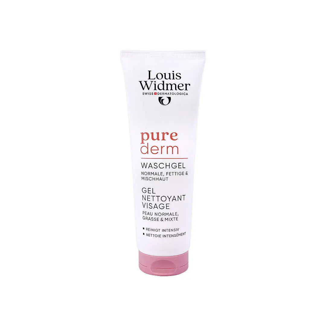 Louis Widmer Pure Derm Facial Wash Gel Non-Scented 125ml