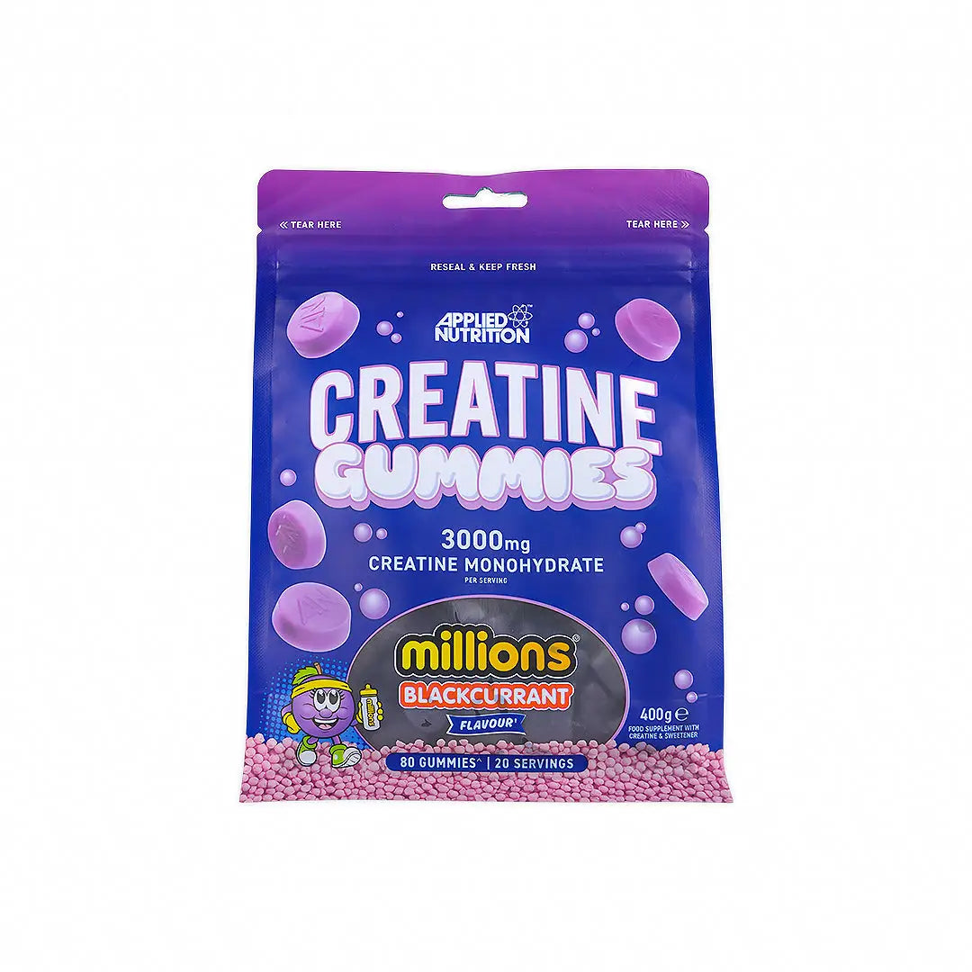 Applied Creatine Gummies Black Currant Millions 400g