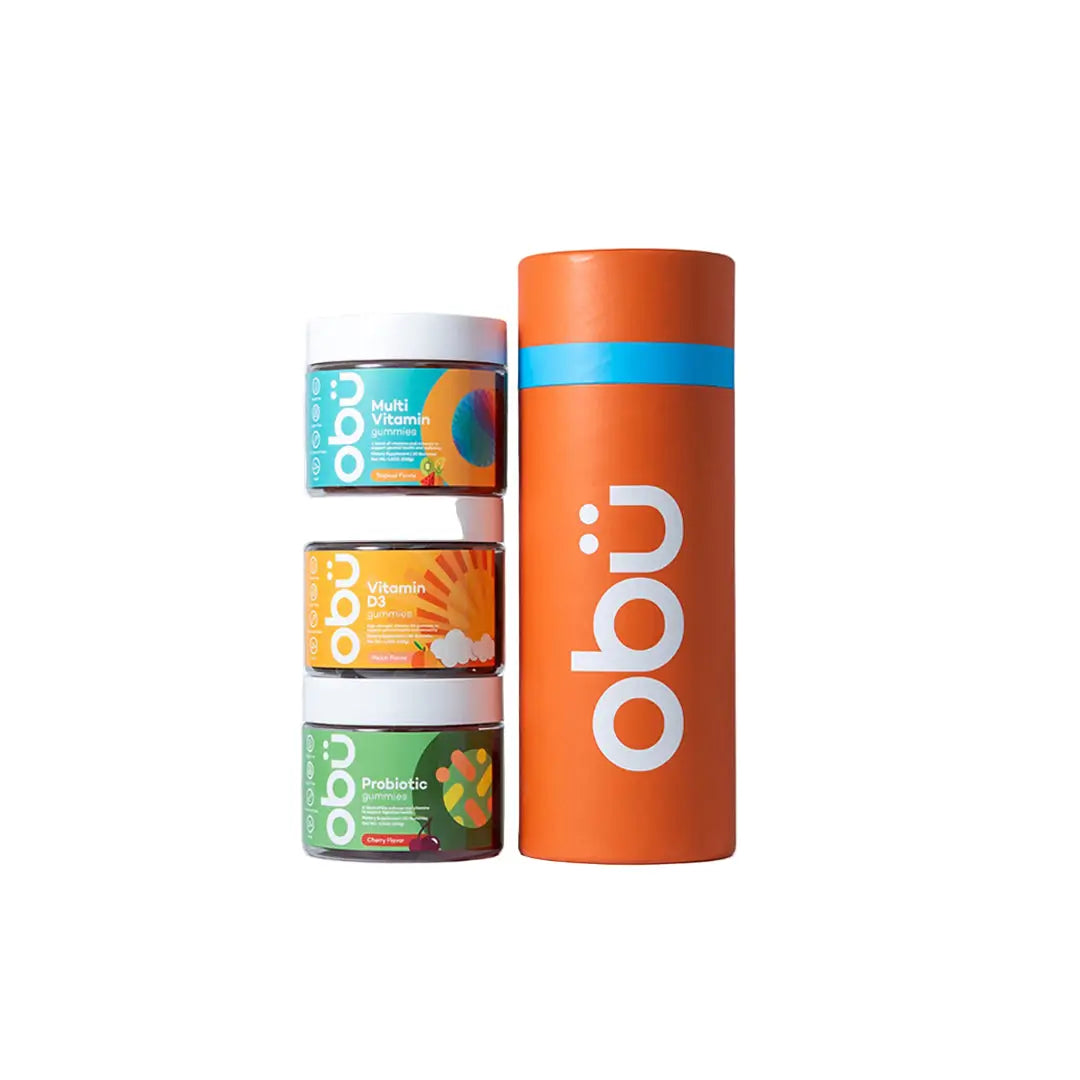 Obu Pack 1 (M.V Adults + Vit D + Probiotic) 30 Gummies