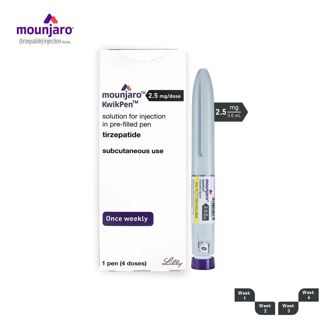 Mounjaro Kwikpen 2.5Mg Sol For Injection In Pre-Filled 1 Pen