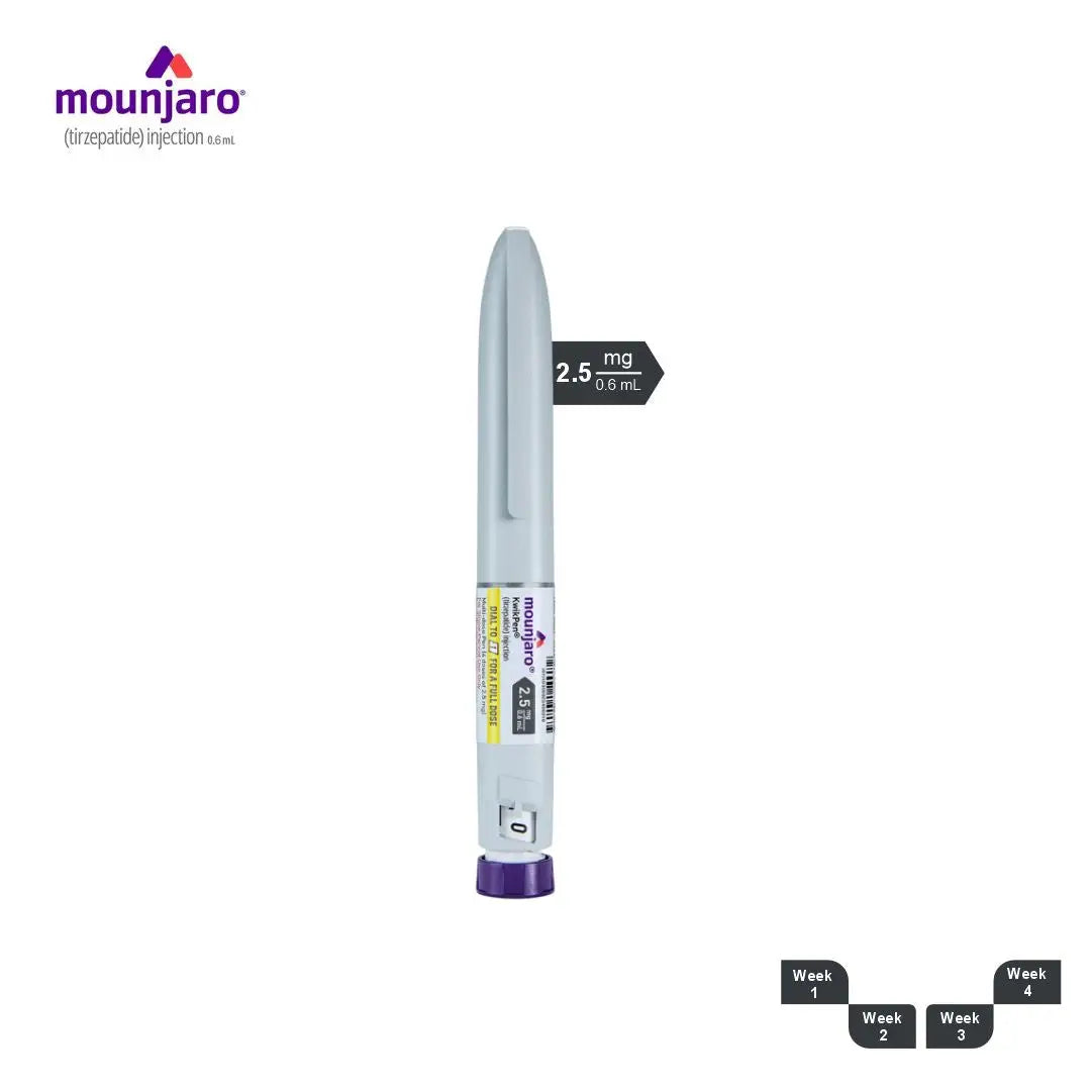 Mounjaro Kwikpen 2.5Mg Sol For Injection In Pre-Filled 1 Pen