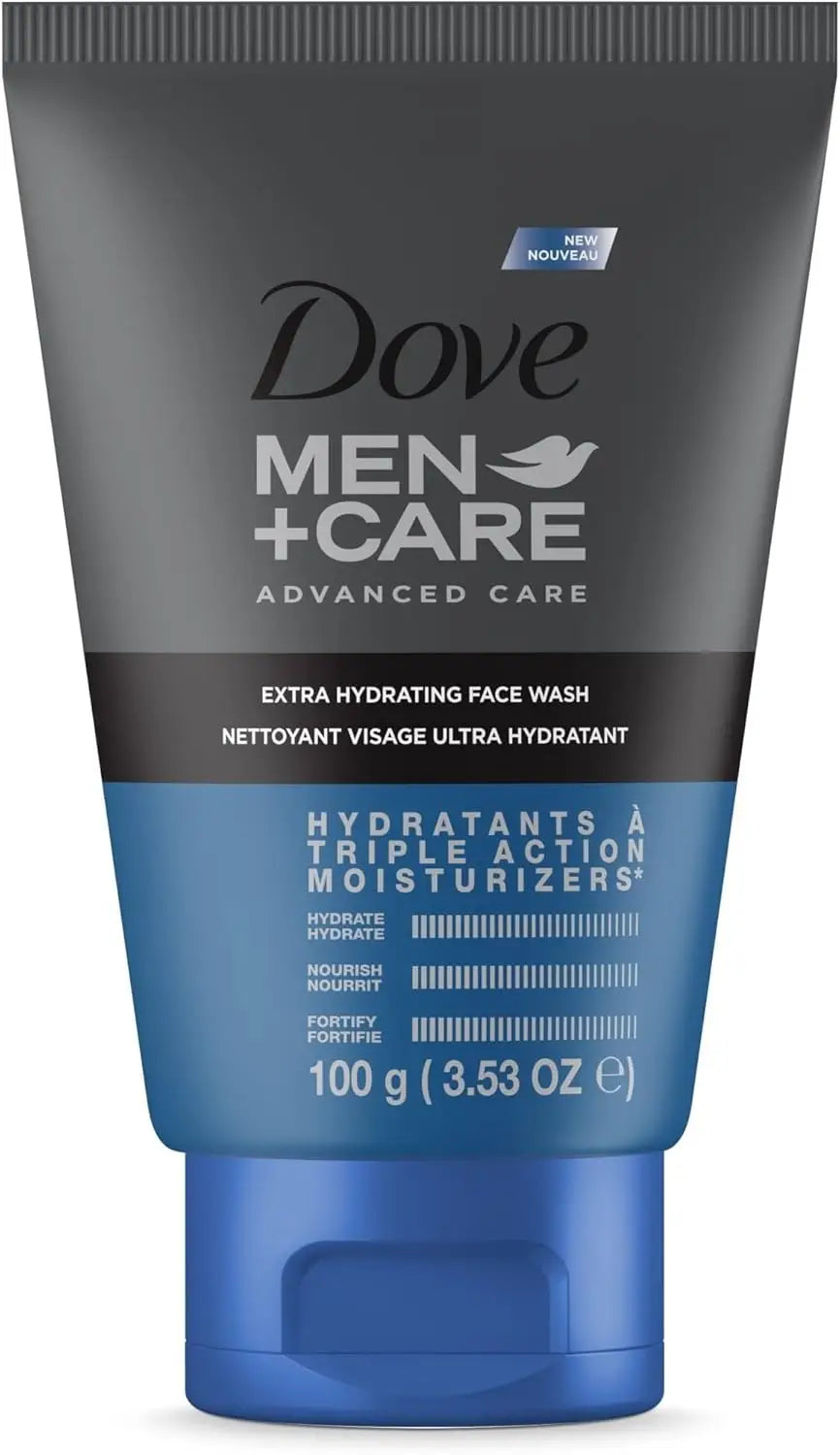 Dove Men+ Care Extra Hydrating Face Wash 100g