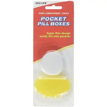 Acu-Life Pocket Pill Box 2pcs-400461