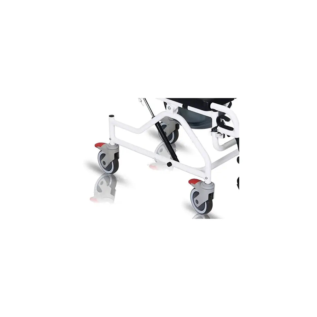 Aluminium Reclining Commode Chair-Ca6206L