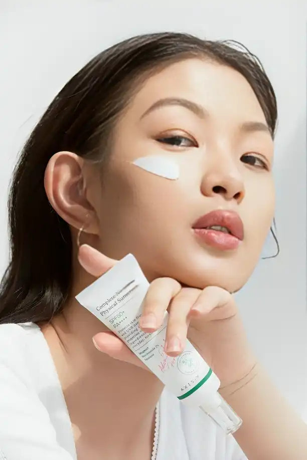 Sunscreen tube.