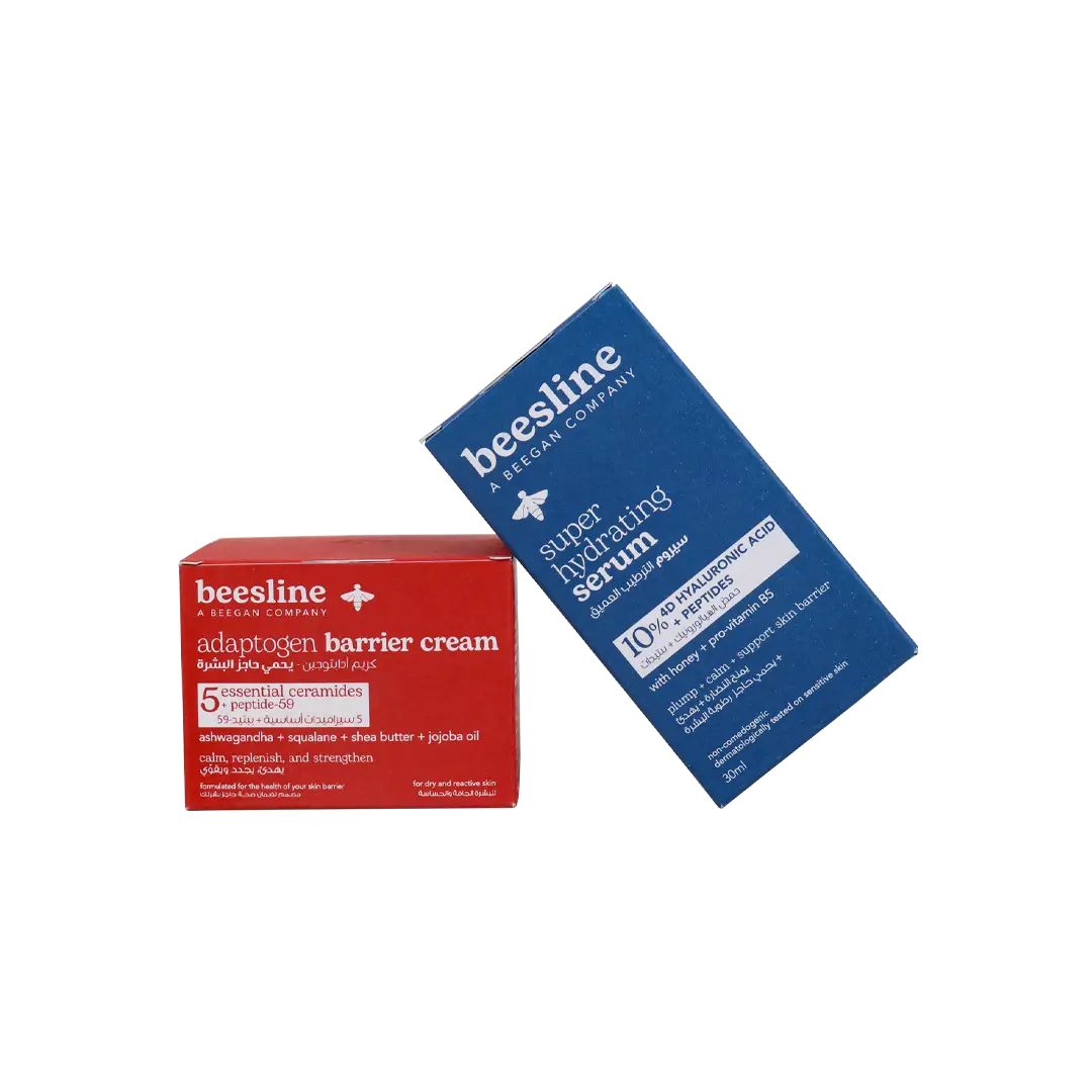 Beesline Adaptogen Cream + Hydrating Serum-Set