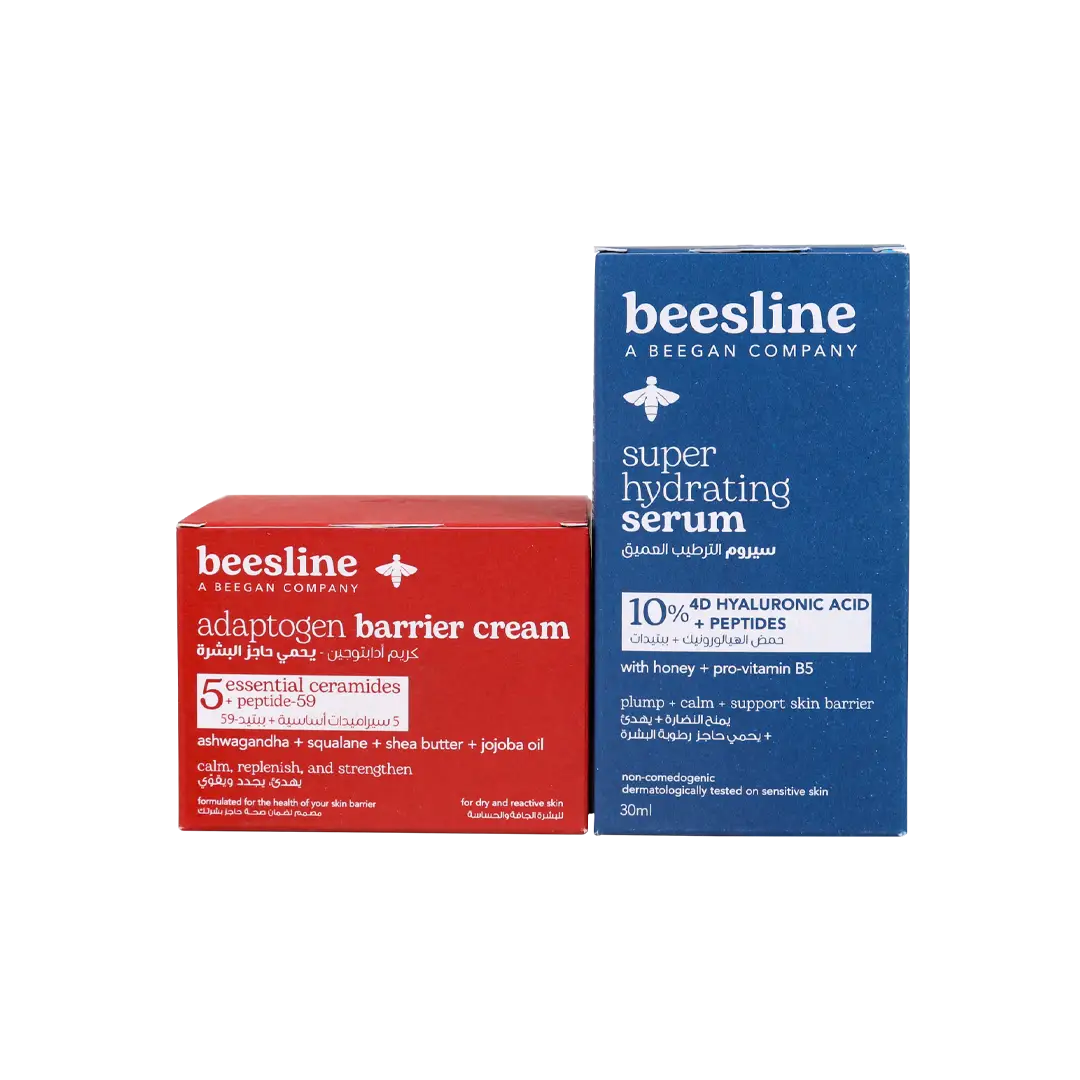 Beesline Adaptogen Cream + Hydrating Serum-Set